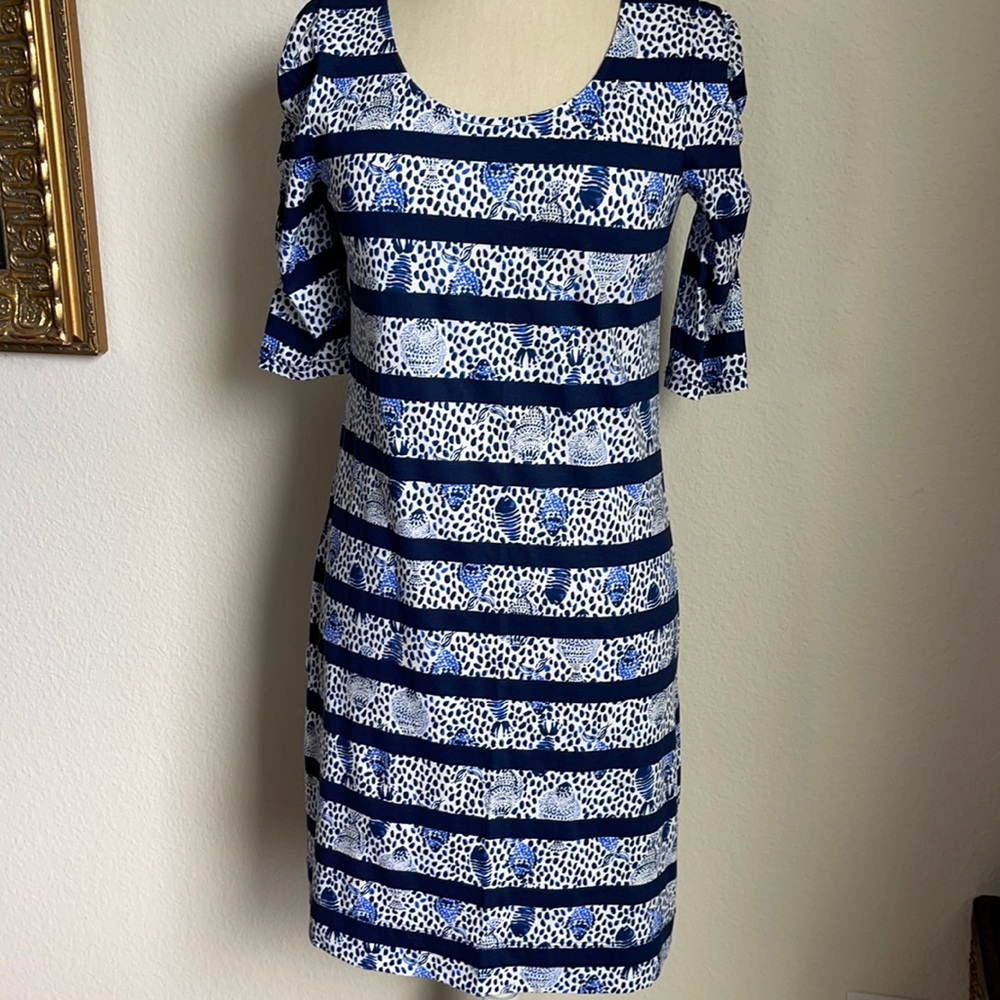 NEW Lilly Pulitzer Lajolla High Tide striped dress